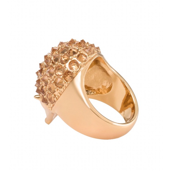 KATE SPADE • Hedgehog Cocktail Statement Ring - Picture 6 of 7